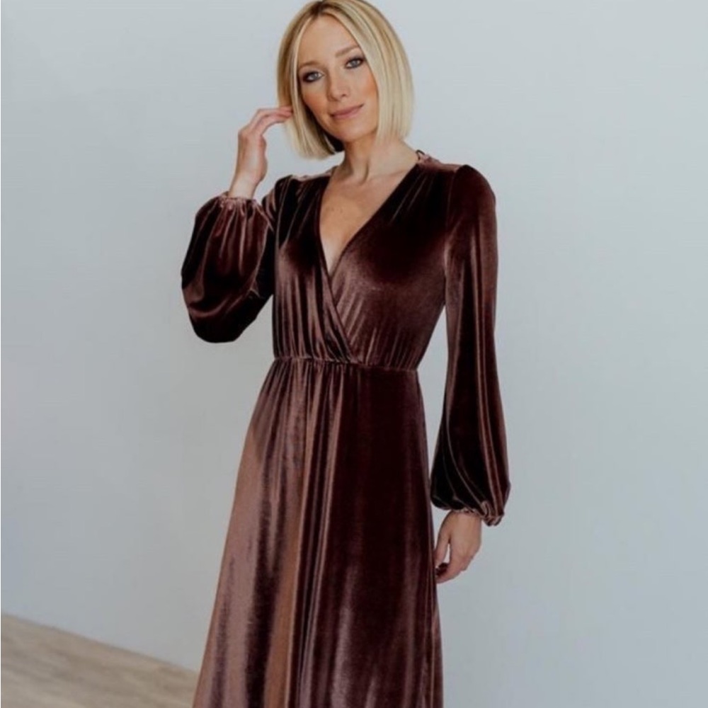 BALTIC BORN | Sadie Velvet Maxi Dress